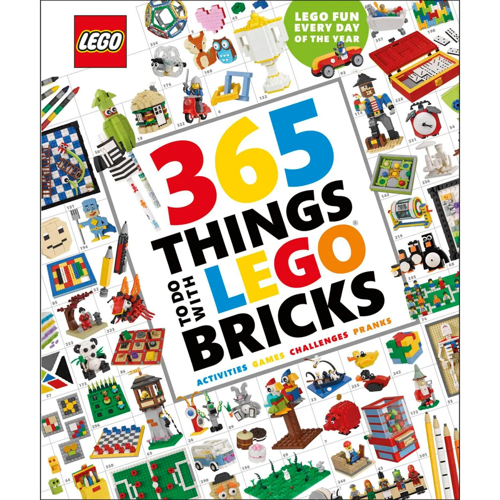 DK Books 365 Things to Do with LEGO Bricks Hardback Image 1