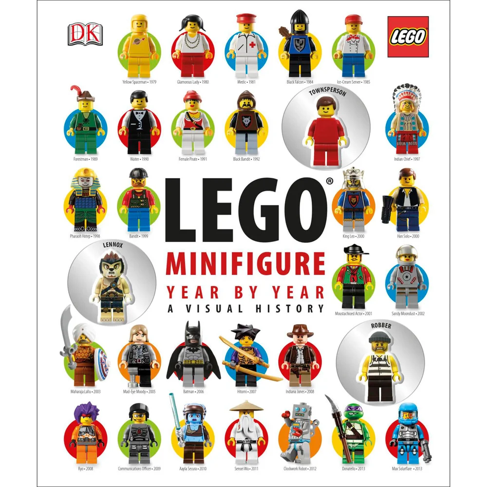 DK Books LEGO Minifigure Year by Year A Visual History Hardback Image 1