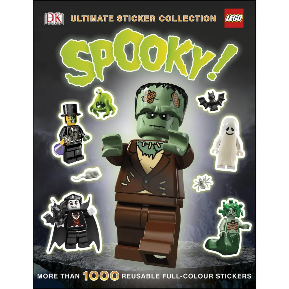 DK Books LEGO Spooky! Ultimate Sticker Collection Paperback Image 1