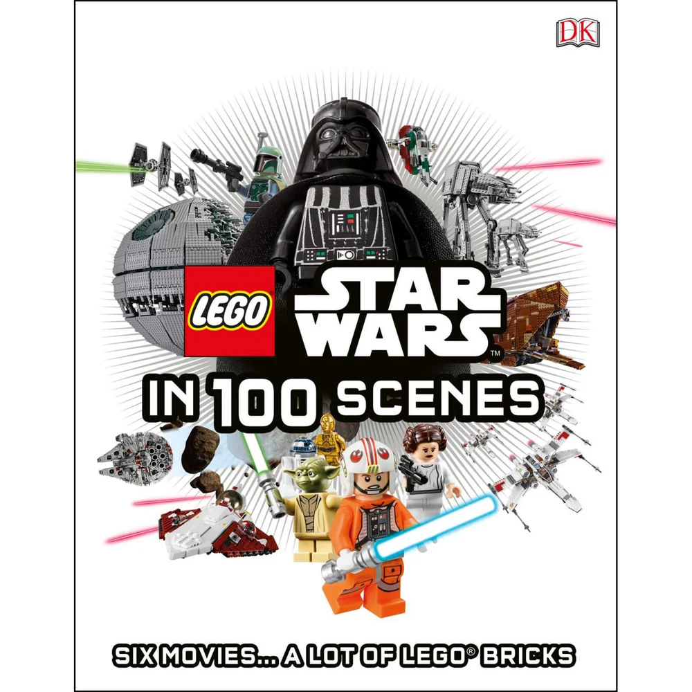 DK Books LEGO Star Wars in 100 Scenes Hardback Image 1