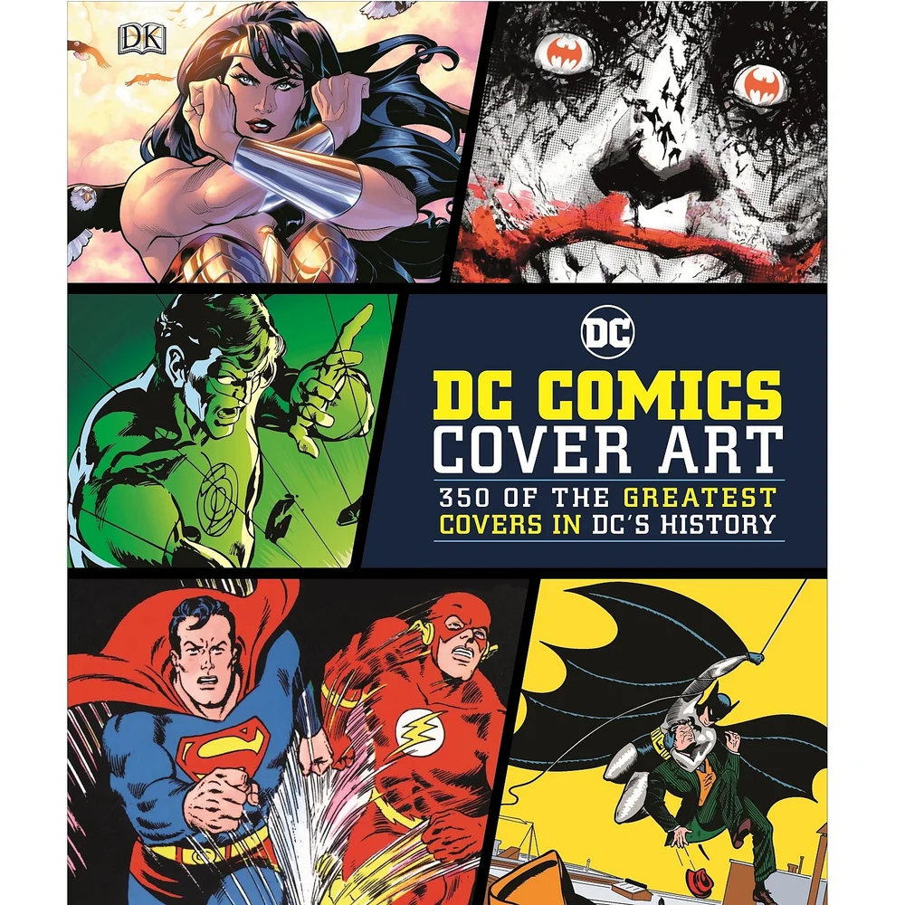 DK Books DC Comics Cover Art Hardback Image 1