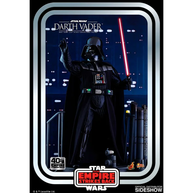 Hot Toys Star Wars Actionfigur im Maßstab 1:6 Darth Vader The Empire Strikes Back 40th Anniversary Collection 35 cm