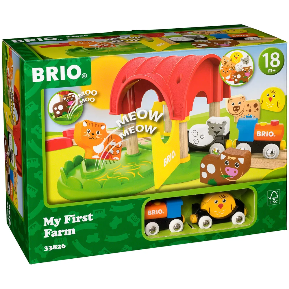 Brio My First Railway Farm Image 1