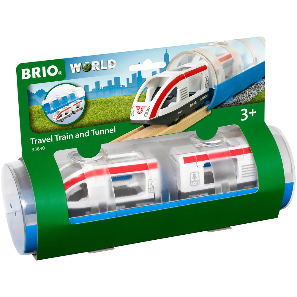 Brio Tunnel & Travel Train Image 1