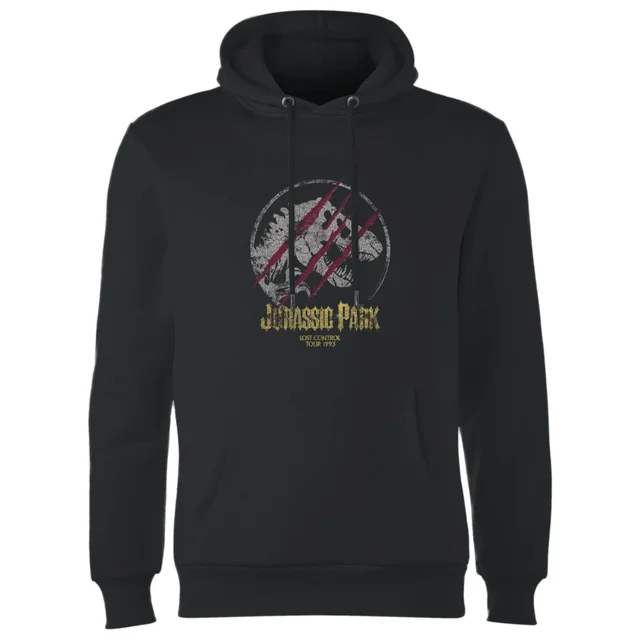 Jurassic Park Lost Control Hoodie - Black