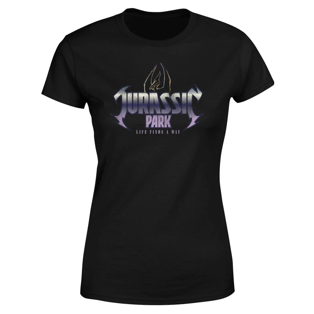 Jurassic Park Life Finds A Way Women's T-Shirt - Black - S Image 1