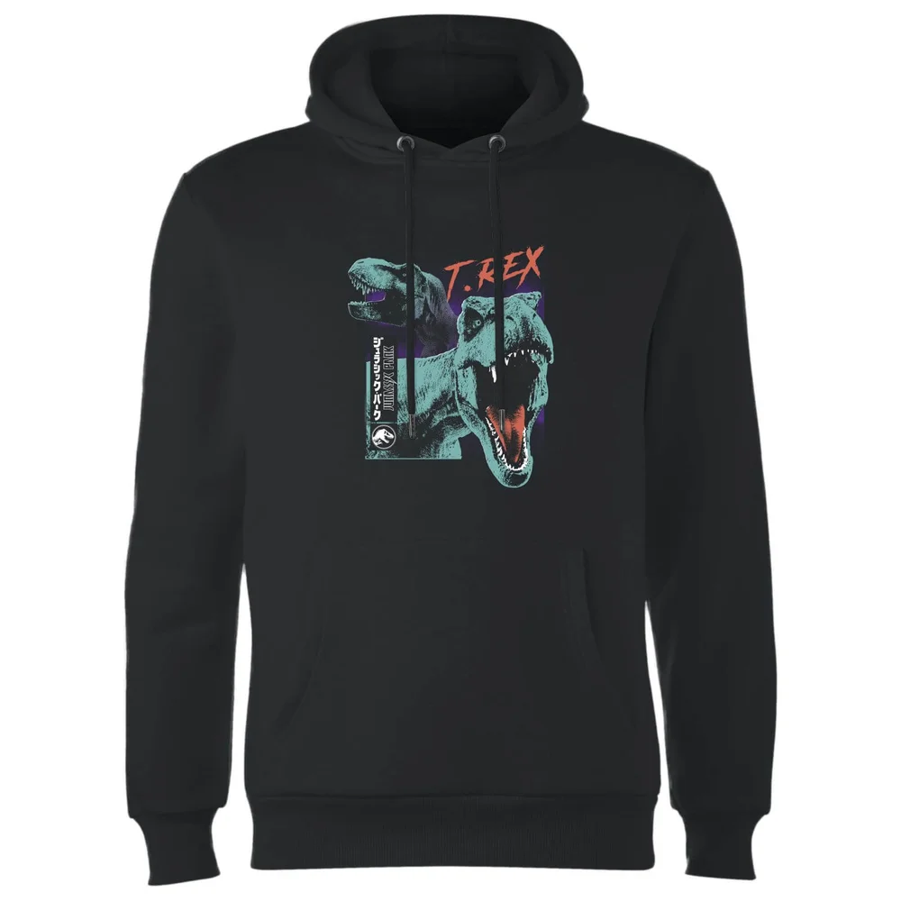 Jurassic Park T-REXES Hoodie - Black - S Image 1
