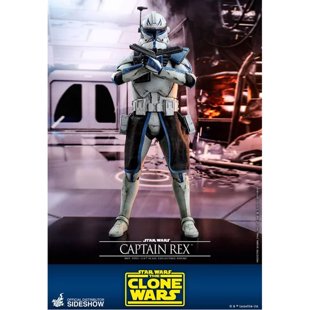 Hot Toys Star Wars The Clone Wars Action Figure 1/6 Captain Rex 30 cm