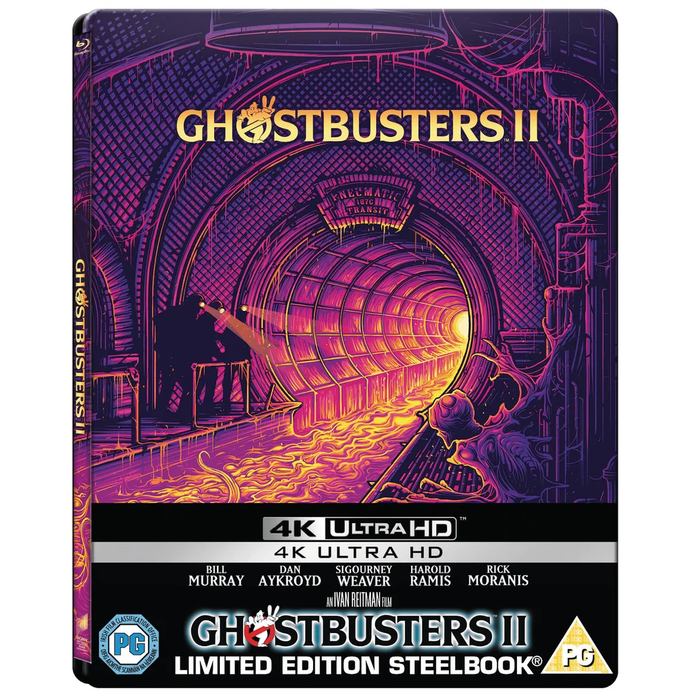 GhostBusters II (1989) - Zavvi Exclusive 4K Ultra HD Steelbook Image 1