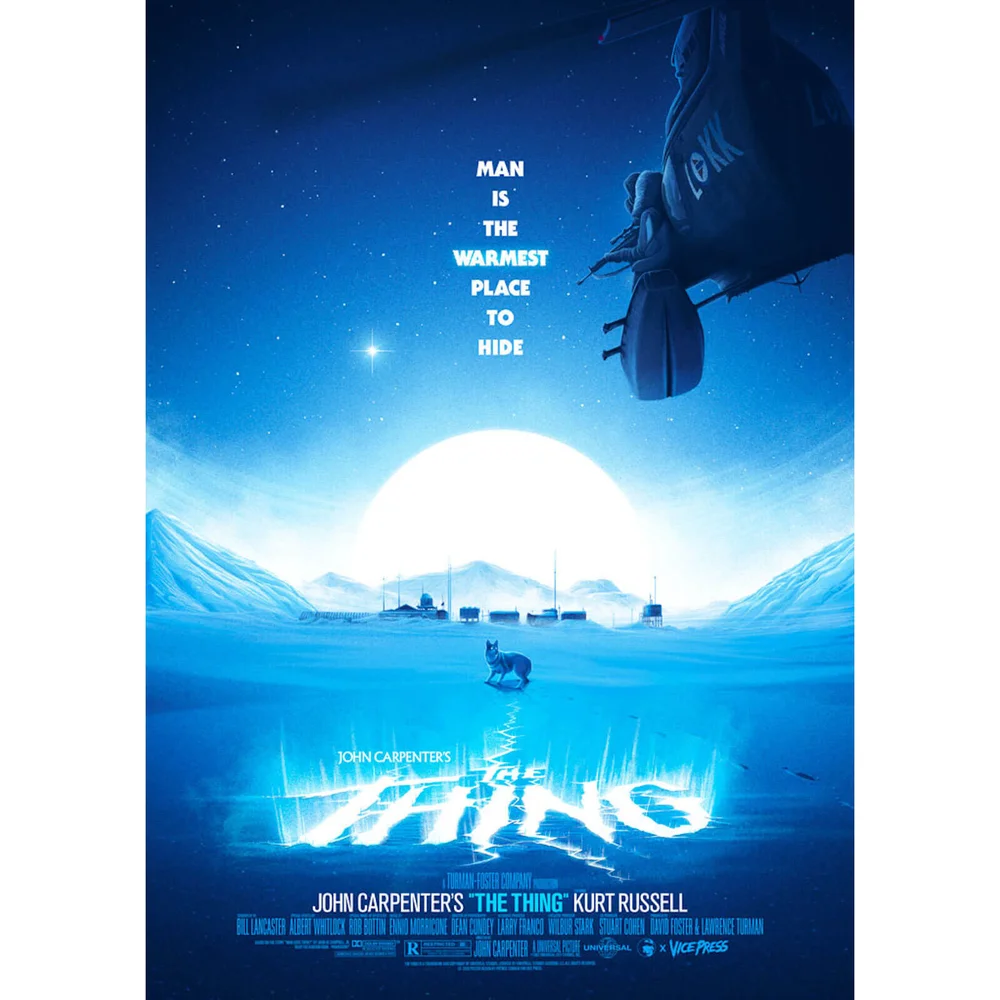 The Thing Lithograph by Patrick Connan (Blue Variant) Image 1