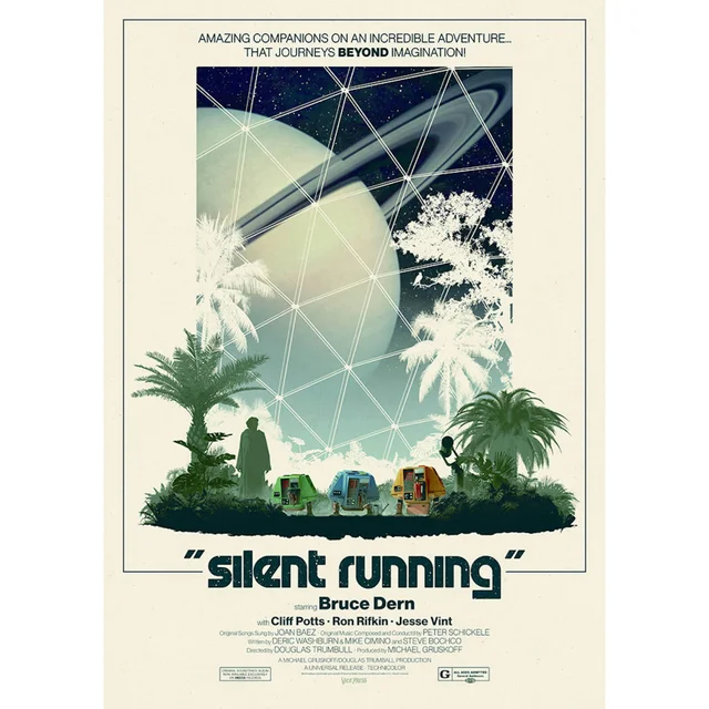Silent Running Lithograph by Matt Ferguson