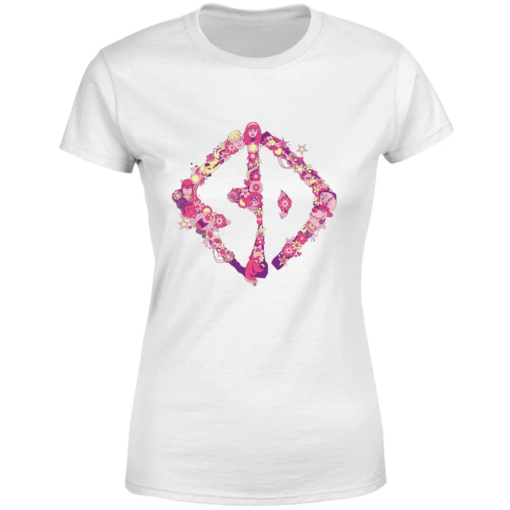Scooby-Doo Floral Women's T-Shirt - White - S Image 1