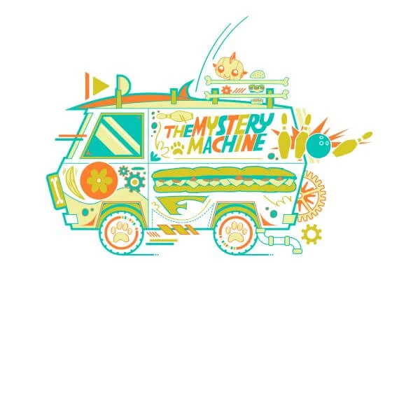 The Mystery Machine Women's T-Shirt - White