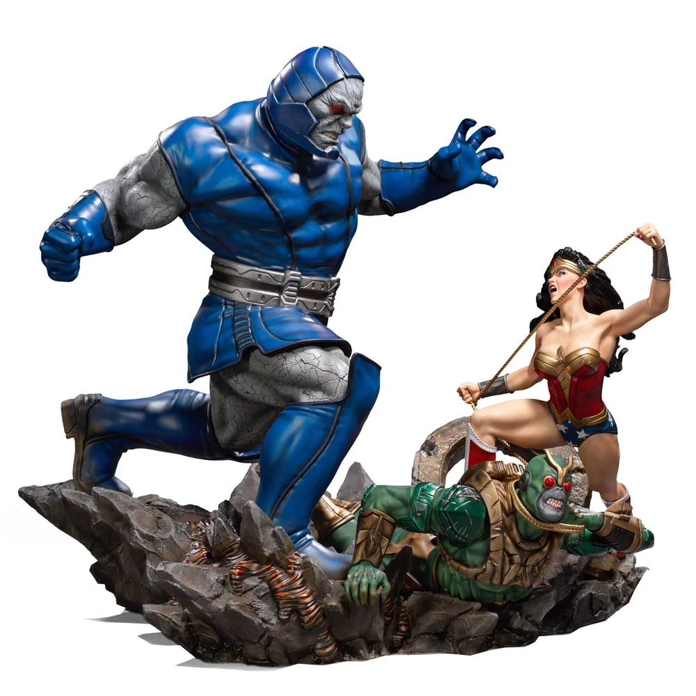Iron Studios DC Comics Diorama 1/6 Wonder Woman Vs Darkseid by Ivan Reis 54 cm Image 1