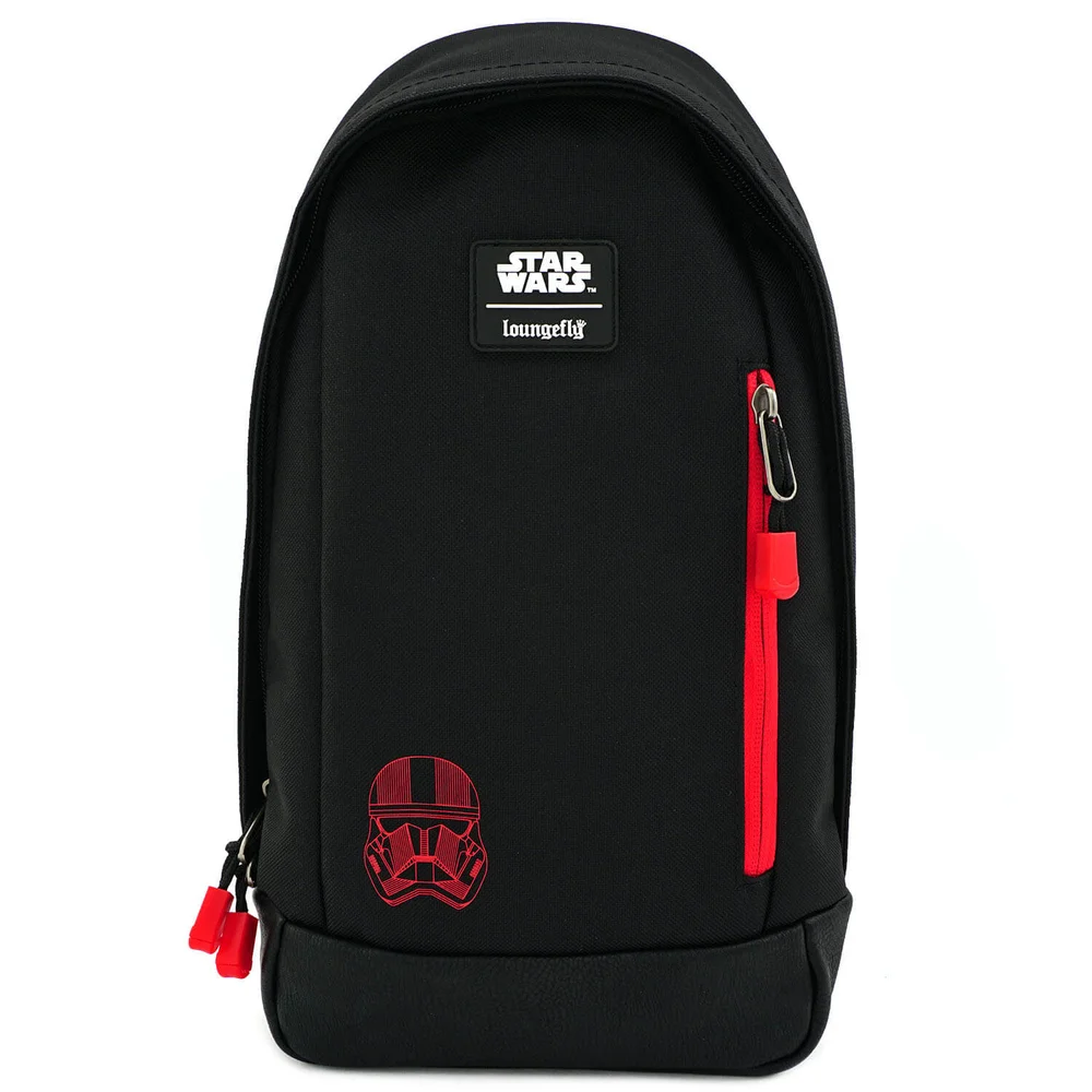 Loungefly Star Wars Ep 9 Nylon Sling Backpack Image 1