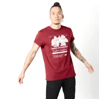 Teenage Mutant Ninja Turtles Bebop And Rocksteady Unisex T-Shirt - Burgundy - undefined undefined