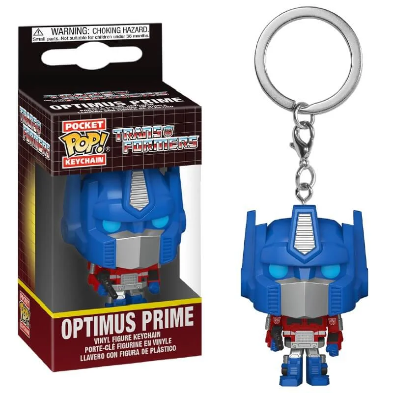 Transformers Optimus Prime Pop! Keychain Image 1