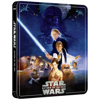 Star Wars Episode VI: Return of the Jedi - Zavvi Exclusive 4K Ultra HD Steelbook (3 Disc Edition includes Blu-ray)