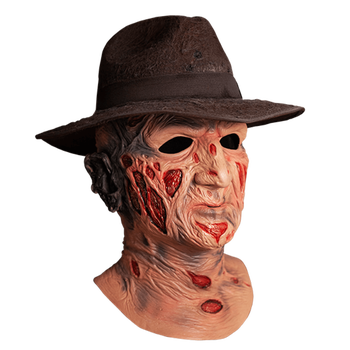 Trick or Treat Nightmare on Elm Street Deluxe Freddy Mask with Hat