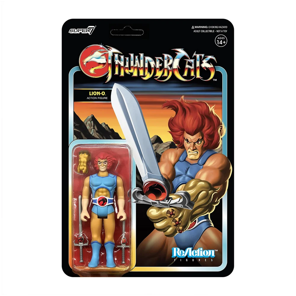 Super7 Thundercats ReAction Figure - Lion-O Image 1