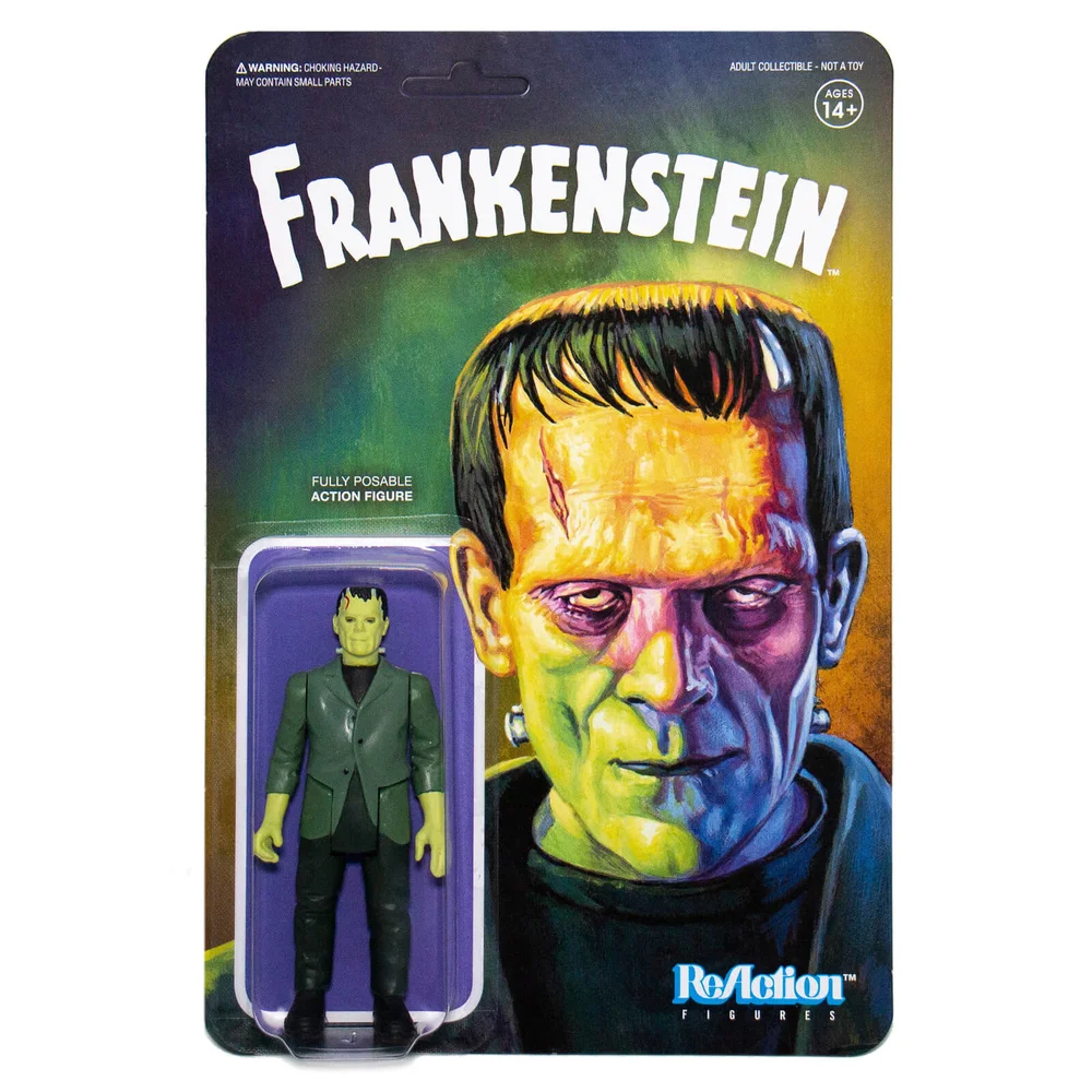 Super7 Universal Monsters ReAction Figure - Frankenstein Action Figure Image 1