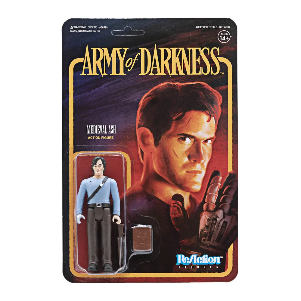 Super7 Army of Darkness ReAction Figure - Medieval Ash Image 1