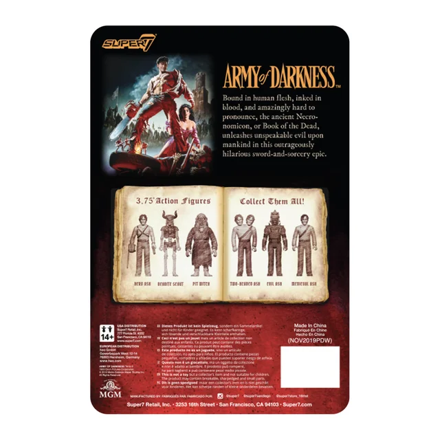 Super7 Army of Darkness ReAction Figure - Evil Ash