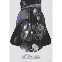 Star Wars: Return of the Jedi 'The Sixth' Lithograph by Devin Schoeffler
