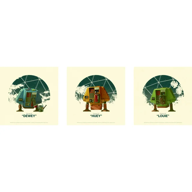 Silent Running Giclee (Set of 3) by Matt Ferguson
