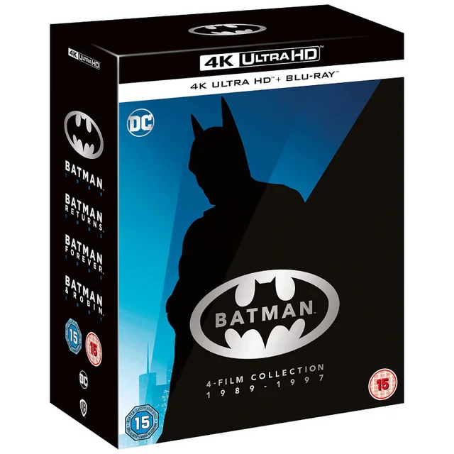 Batman 4-Film Collection - 4K Ultra HD Boxset