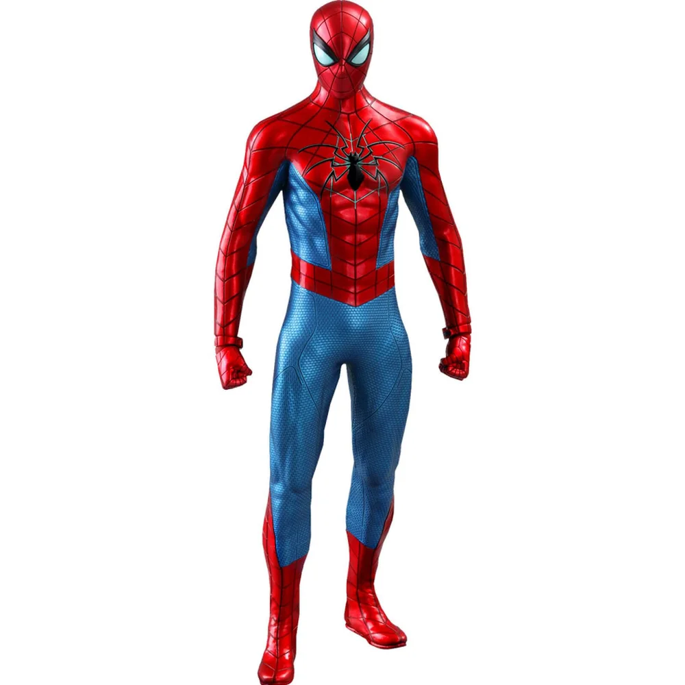 Hot Toys Marvel's Spider-Man Video Game Masterpiece Action Figure 1/6 Spider-Man (Spider Armor MK IV Suit) 30cm Image 1