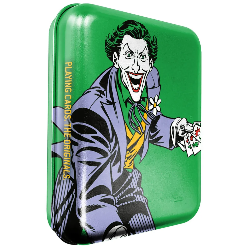 DC Joker Collector Playing Cards & Tin Image 1