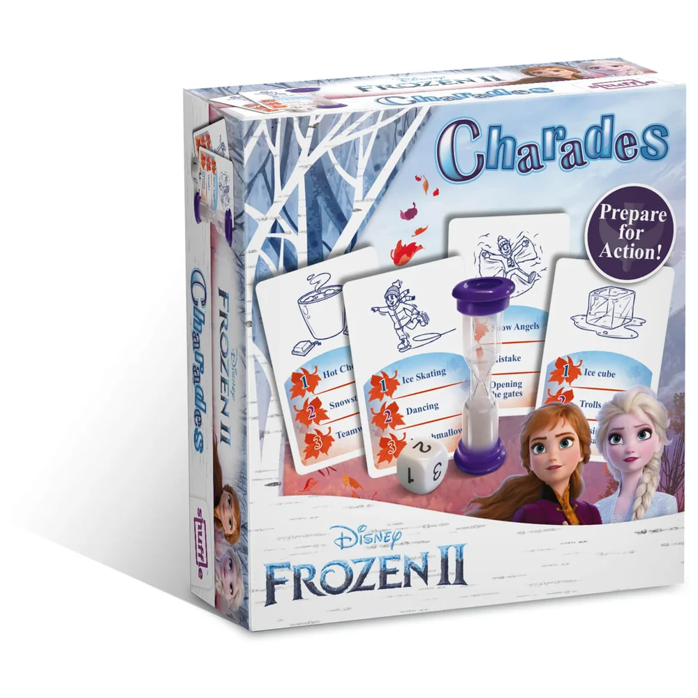 Disney Frozen 2 Travel Size Charades Card Game Image 1