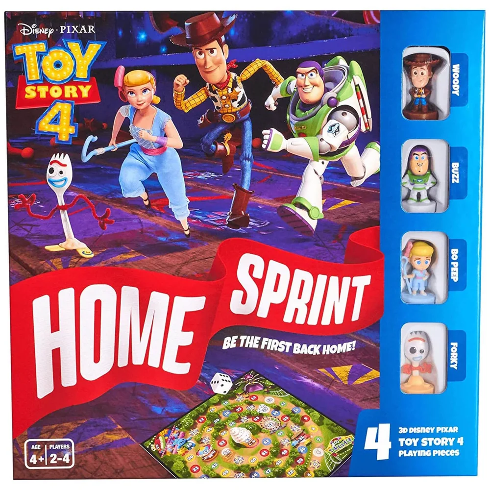 Disney Toy Story 4 Home Sprint Board Game Image 1