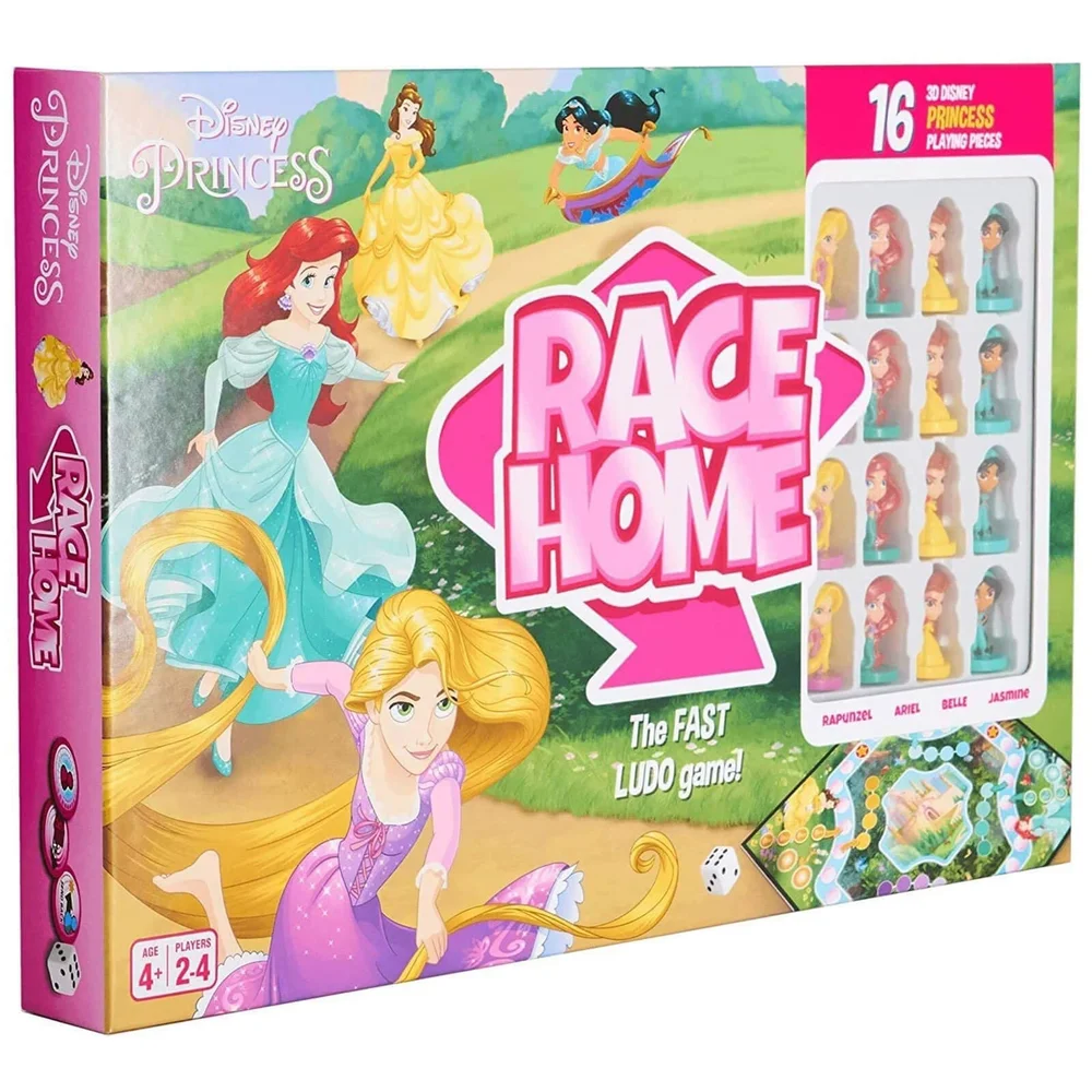 Disney Princess Race Home Board Game Image 1