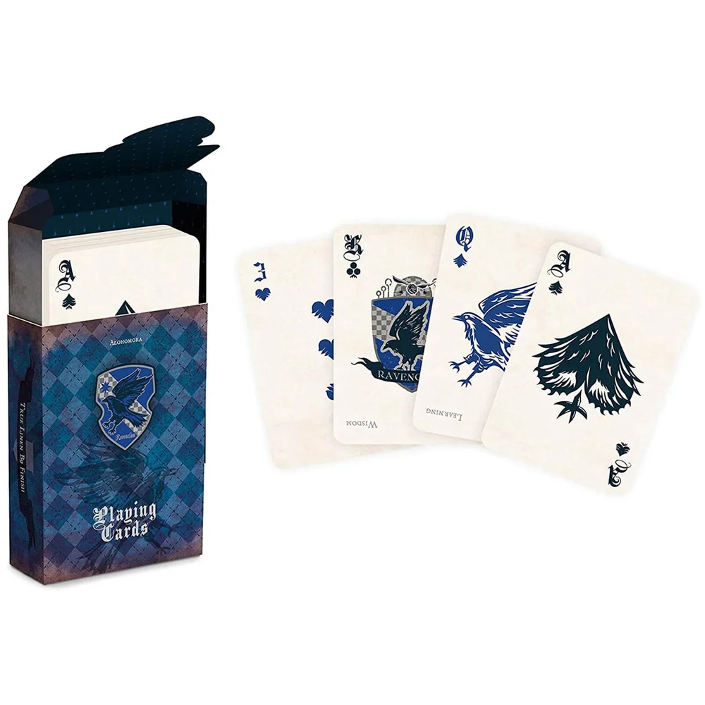 Harry Potter House Playing Cards - Ravenclaw Image 1
