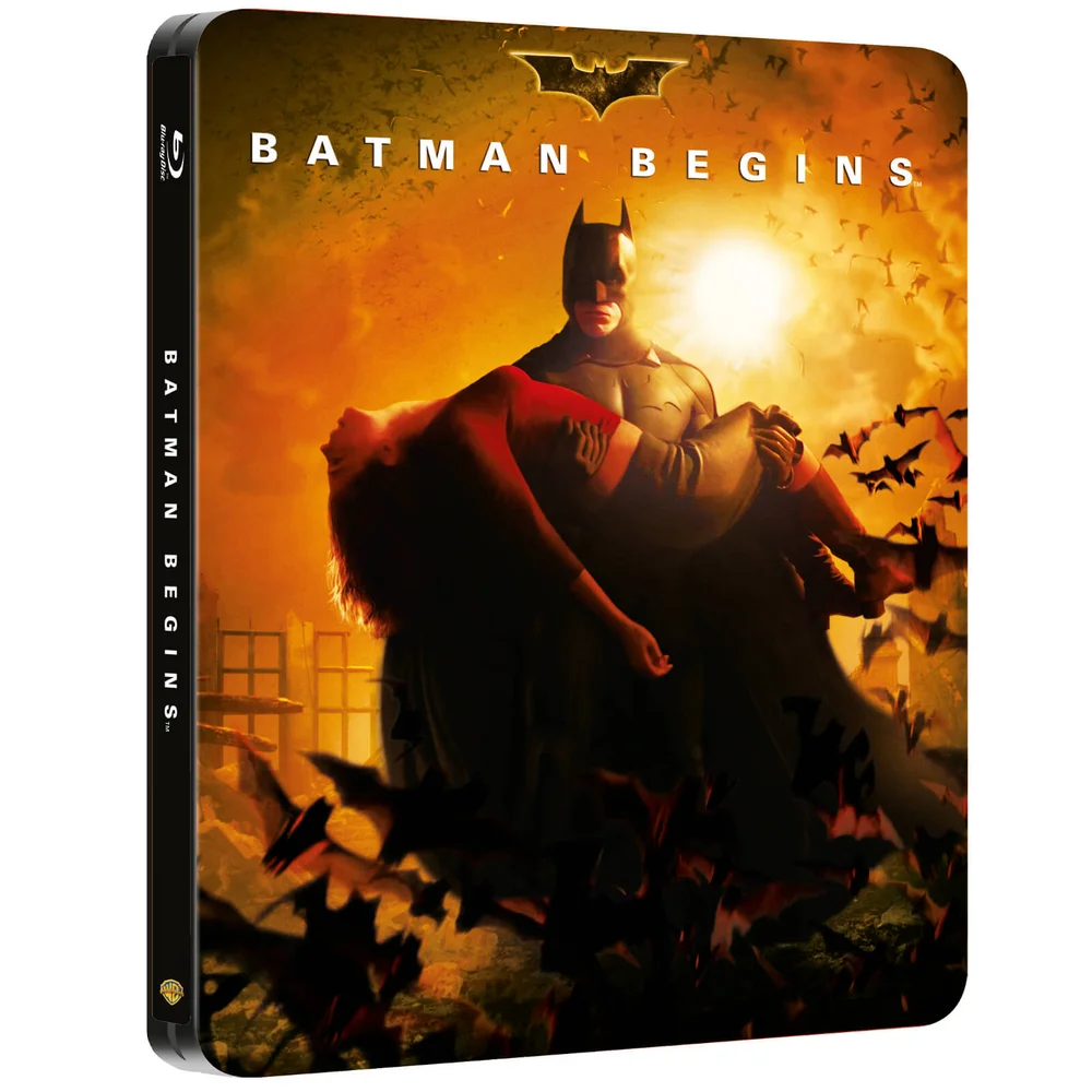 Batman Begins - Zavvi Exclusive 2 Disc Blu-ray Steelbook Image 1