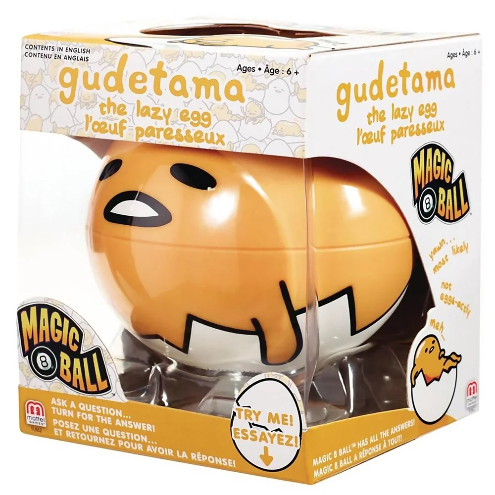Gudetama The Lazy Egg Magic 8 Ball Game Image 1