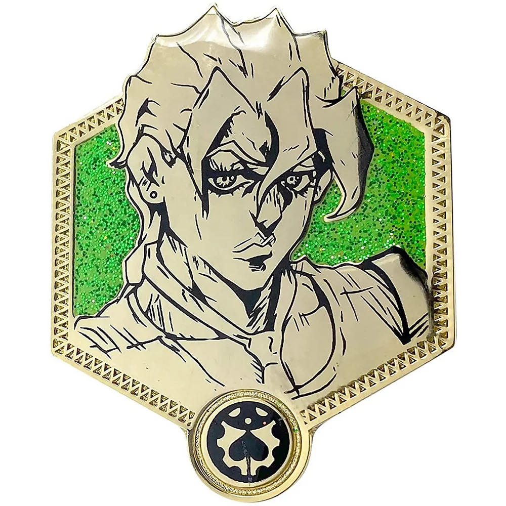 Jojo's Bizarre Adventure Golden Fugo Enamel Pin Image 1