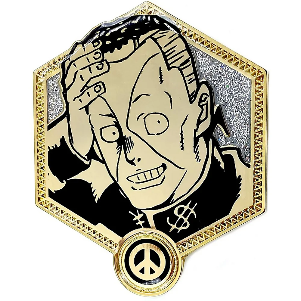 Jojo's Bizarre Adventure Golden Okuyasu Enamel Pin Image 1