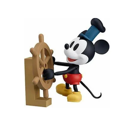 Good Smile Mickey Mouse Nendoroid - Steamboat Willie Image 1