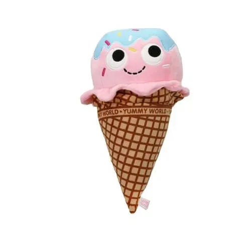 Yummy World Walter Waffle Cone Ice Cream Medium Plush Image 1