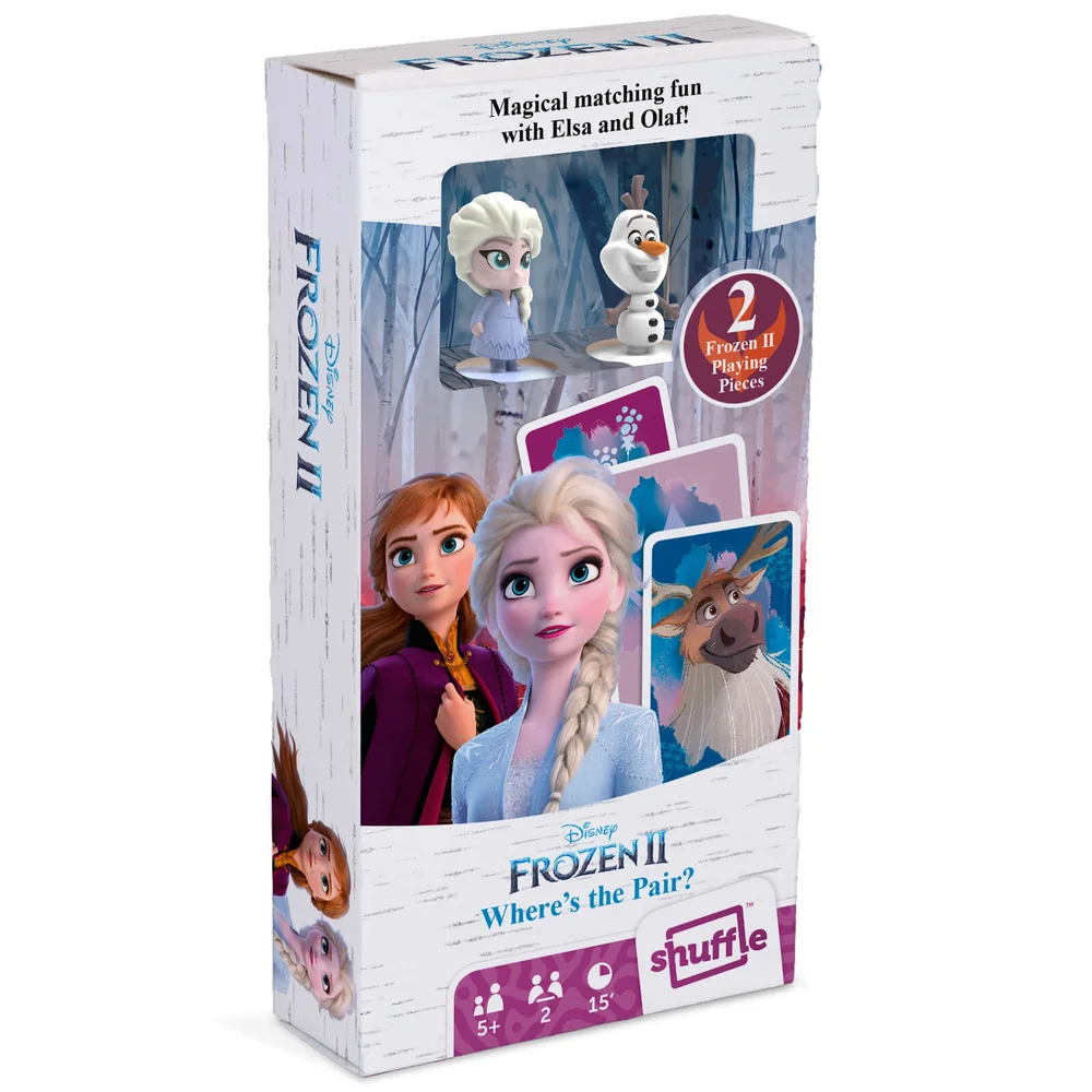 Disney Frozen 2 Figurines Card Game - Where's the Pair? Image 1