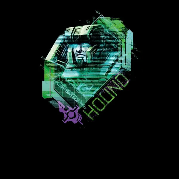 Transformers Hound Glitch Women's T-Shirt - Black