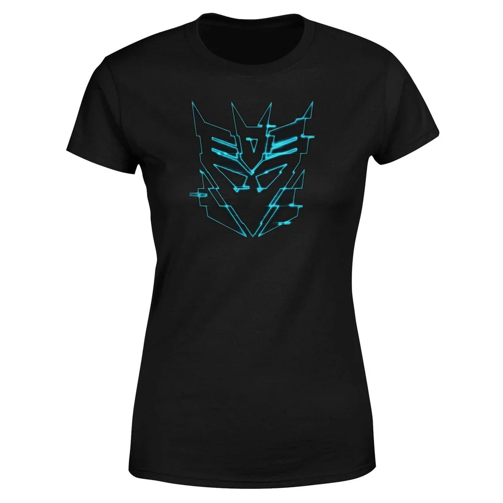 Transformers Decepticon Glitch Women's T-Shirt - Black - XS Image 1