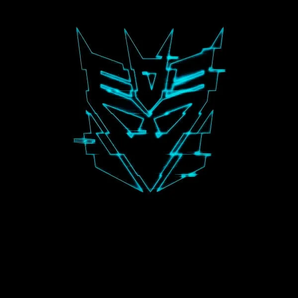 Transformers Decepticon Glitch Women's T-Shirt - Black