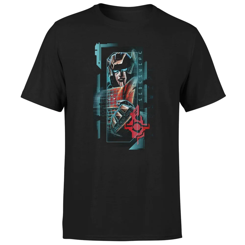 Transformers Sideswipe Glitch Unisex T-Shirt - Black - S Image 1