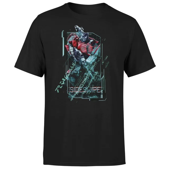 Transformers Sideswipe Tech Unisex T-Shirt - Black