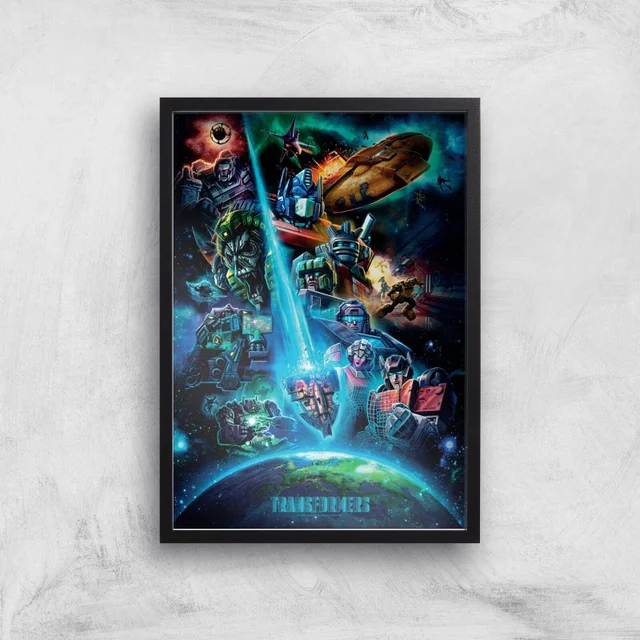 Transformers Earthrise A2 Giclee Art Print