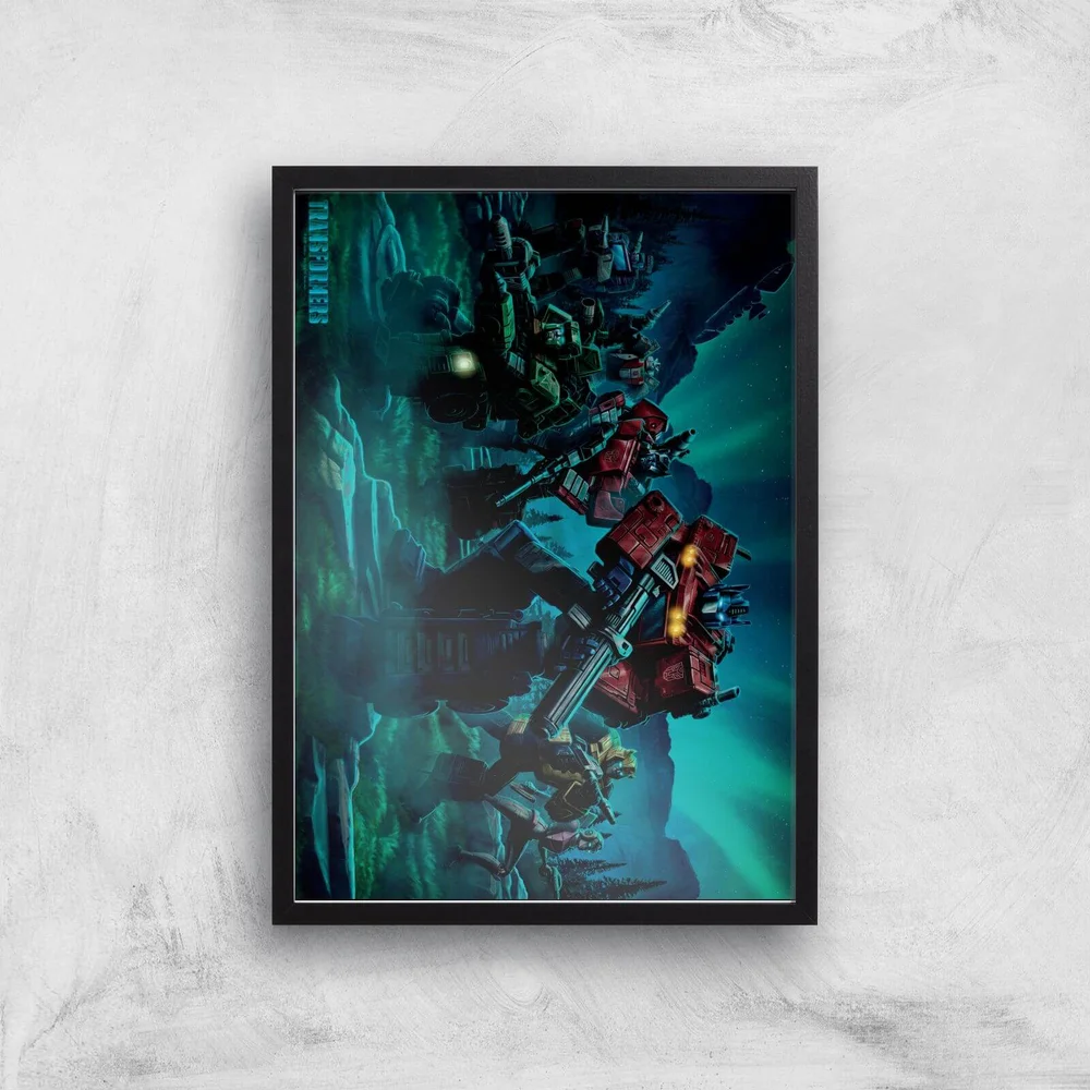 Transformers Autobots A2 Giclee Art Print - A2 - Black Frame Image 1